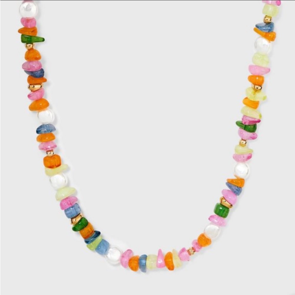 Short Beaded Necklace by a new day